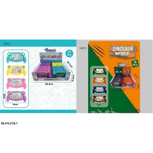 Гра 905A/905A-2 водна з колами 2в.4кол.18шт.в кор.29,4*8,2*25,1 /24/432/ (шт.)