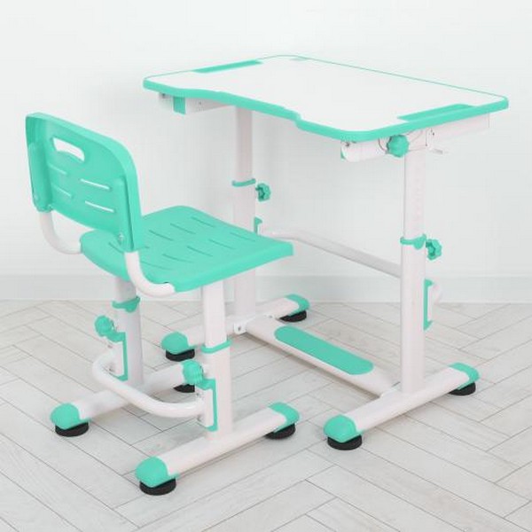 Парта M 4820-5 (1шт) зі стільцем, регул. висота, зелений. (шт.)