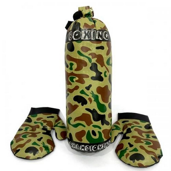 Боксерський набір MR 1090 (24шт) груша 31-12см, наповнювач-текстиль,2  перчатки, сітка (шт.)