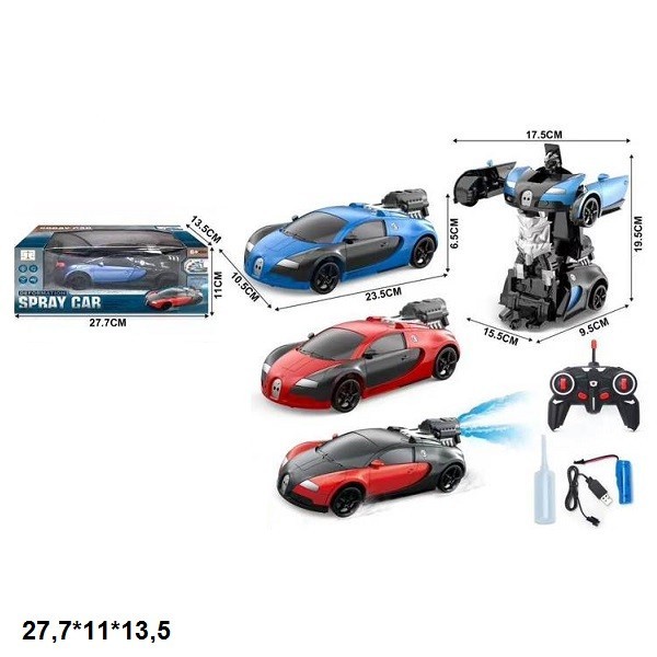 Р.К.Легкова-трансформер 921-8 акум.USB.дим.4кол.кор.27,7*11*13,5 /48/ (шт.)