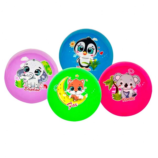 М'яч 9' BT-PB-0201 тварини 5кол.5мал.70г сітка /240/ (шт.)