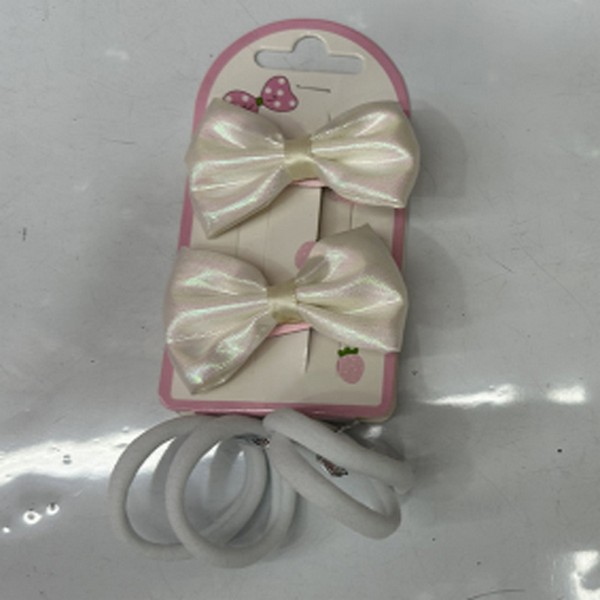 Аксесуари для волосся 6шт/наб (4резинки, 2шпильки) WW02252 (1200наб) тільки уп. 12 наборів (шт.)