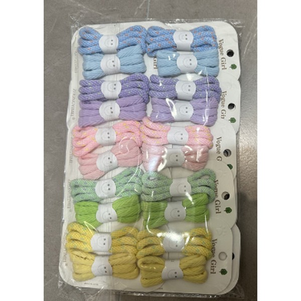 Pезинки для волосся 6шт/наб WW02411 (1000наб) тільки уп. 20 наборів (шт.)