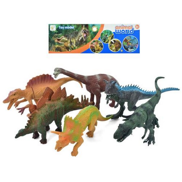 Фігурка HJ668-3B (48шт) динозавр, 6шт,від 15см, у пакеті 21-30-4см (шт.)
