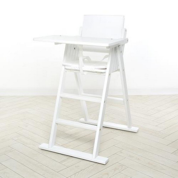 Стільчик Step up білий (1шт) для годування, 3-х точ. ремені, білий (шт.)