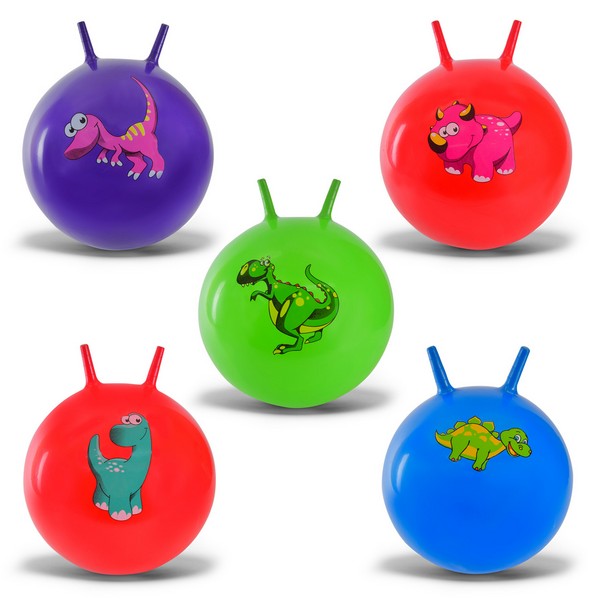 М'яч для фітнесу арт. B4501 (80шт) ріжки 45см, 380 грам,5 видів (шт.)