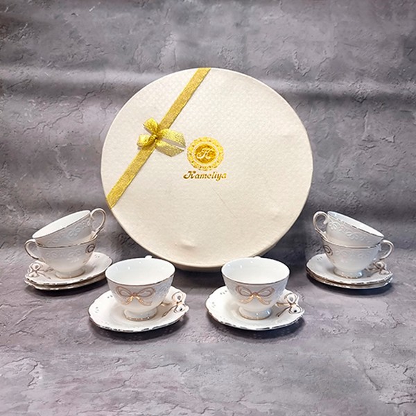 1754 Сервіз чайний 12пр. Білий бант (чашка 220мл) 1754 (шт.)