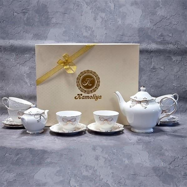 1805 Сервіз чайний 14пр. Білий бант 1805 (шт.)