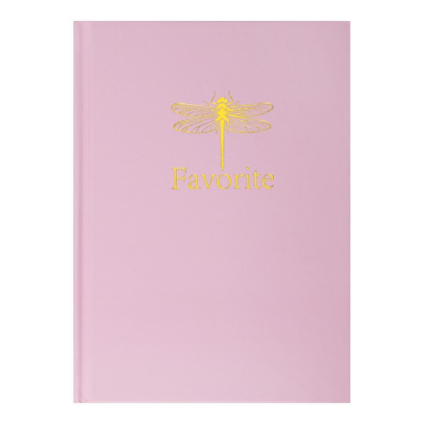 Записна книжка FAVOURITE, PASTEL, А5, 96 арк., кліт, офсет крем, тв. лам. обкл., блакитна BM.2410-41 (шт.)