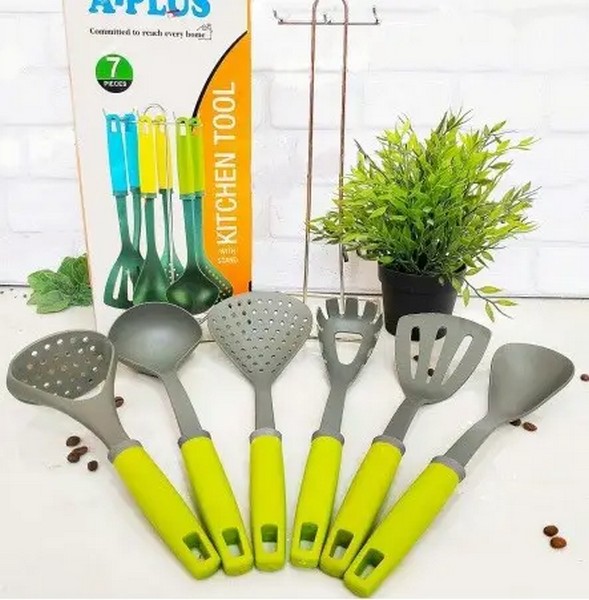 0228 Кухонний набір 7 предметів з силіконовими ручками 0228 (шт.)