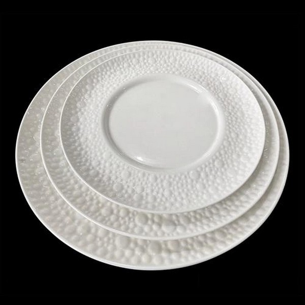 Блюдо порцеляна "Pimples" 36*36*2см MC4866-14 (12шт) (шт.)