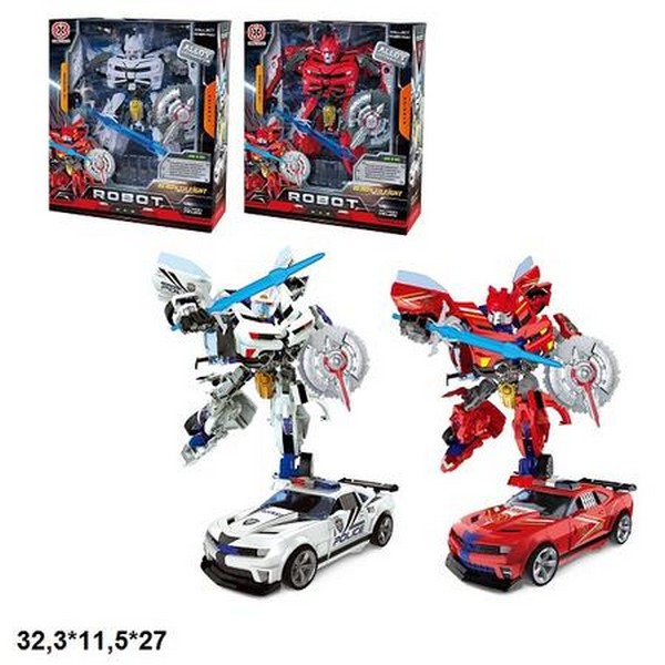 Трансформер легкова BF39-99 метал.поліція 2кол.кор.32,3*11,5*27 /24/ (шт.)