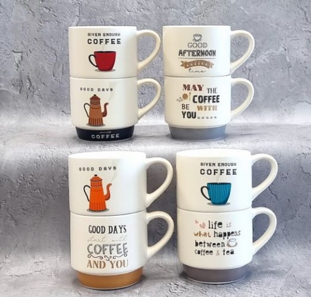 2079-11 Чашка "Кава вінтаж" 340 мл 2079-11 (шт.)