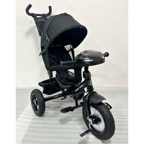 Велосипед MT 1006-1 (1шт) 3 кол.гума(12/10),USB/ВТ,пульт,світло,вільн.хід коліс,гальма,підшипн.,чорн (шт.)