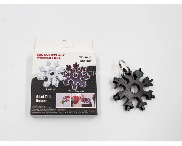 Мультитул викрутка у вигляді сніжинки SNOW FLAKE WRENCH TOOL (200) 5626 (шт.)