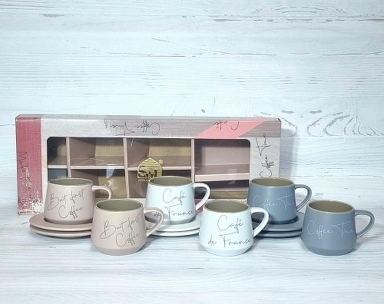 15101 Сервіз чайний 12пр. "Кав'ярня" 210 мл 15101 (шт.)