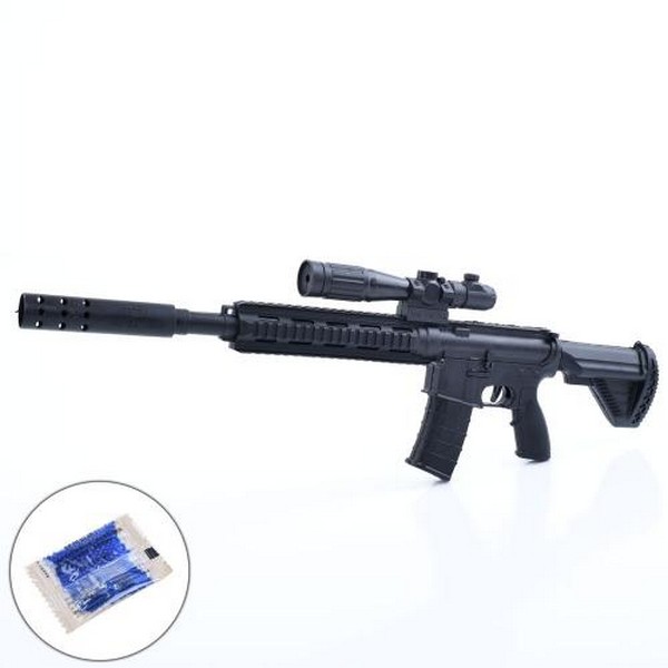 Автомат MH212 (108шт) 48см, водяні кулі, приціл, у пакеті, 16-47-3см (шт.)