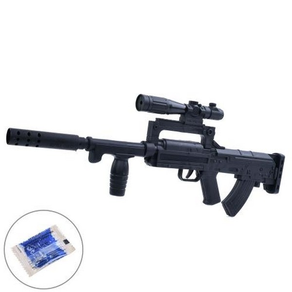 Автомат MH215 (108шт) 46см, прицел, водяні кулі, у пакеті, 16-47-3см (шт.)