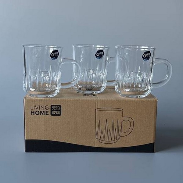 LXZB24-4 Набір чашок скляних (6 шт 240 мл) LXZB24-4 (шт.)