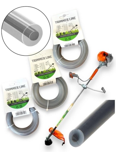 Волосінь д/тримера 2.0мм*15м армована. круглий. №L15-SY-2.0 (280) (шт.)