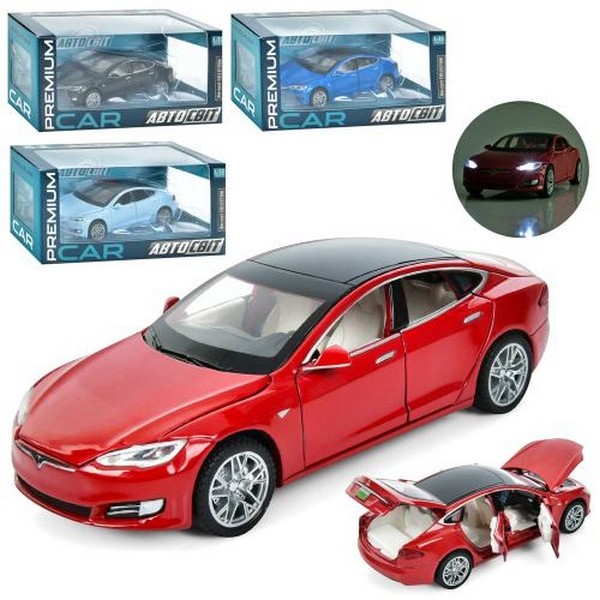 Машина AP-1823 (18шт) АвтоСвіт, 1:32, метал, інерц, 15см, звук, світло,відч.двері/багажник/капот, гу (шт.)