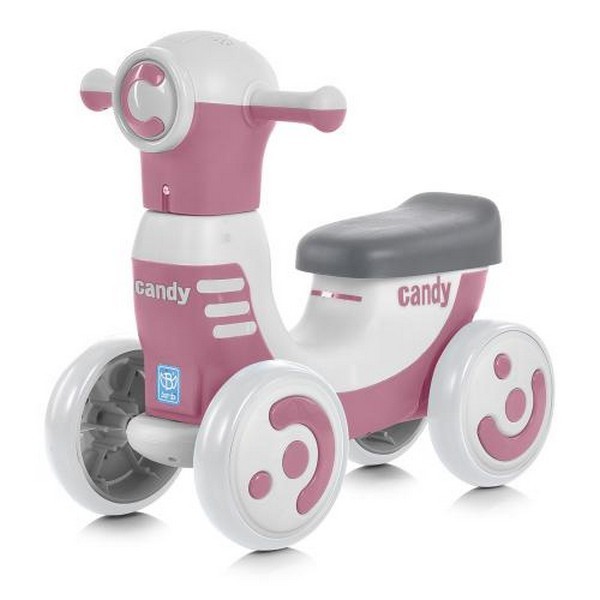 Каталка-толокар M 5855E-8 (1шт) музика, світло,EVA,TF,рожевий (шт.)