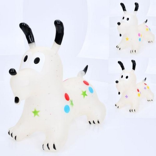 Стрибуни-тварини MS 4149 (30шт) ПВХ, цуценя, 1400г, 4 кольори, у пакеті, 32-29-10см (шт.)