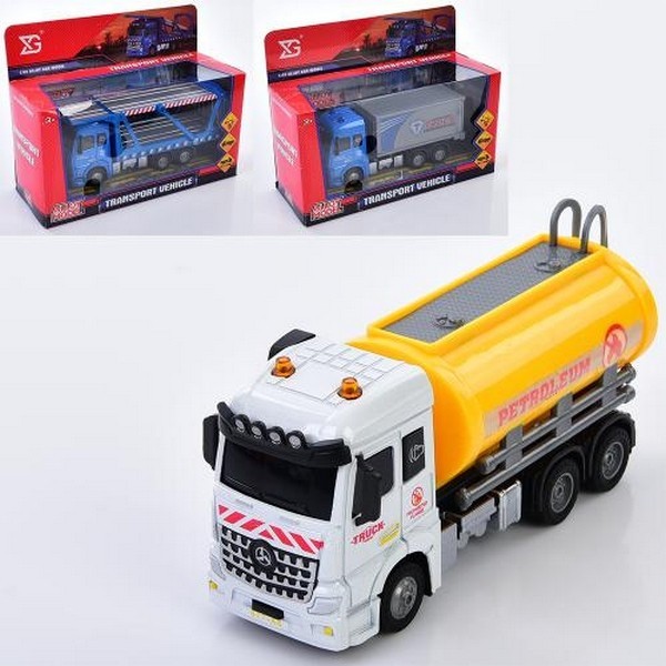 Машина XG877-A63ABC (36шт) метал, інерц, 1:43, 16см, звук, світло, рухливі деталі,гумові колеса, 3 в (шт.)