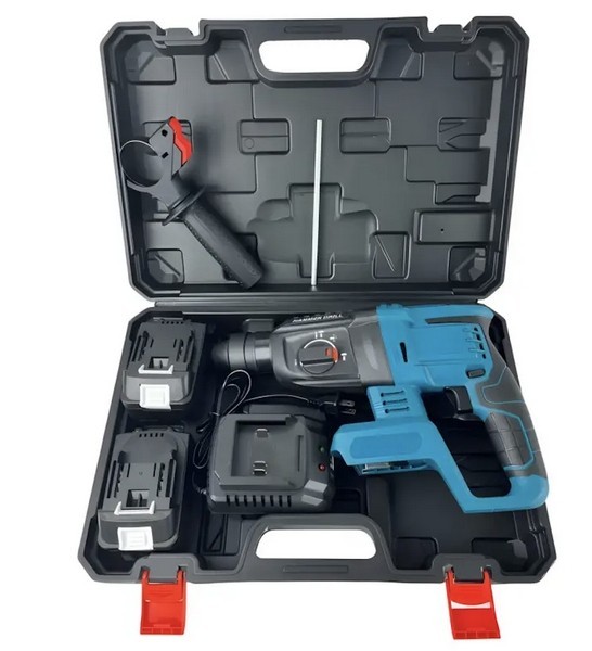 Дриль-перфоратор із двома 2 акб у кейсі (5) (Logo) 9504 (шт.)