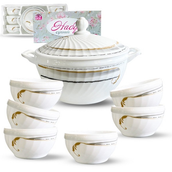 30050-230305 Набір cупний7пр "Gold" (2,5л; 740мл) 30050-230305 (шт.)