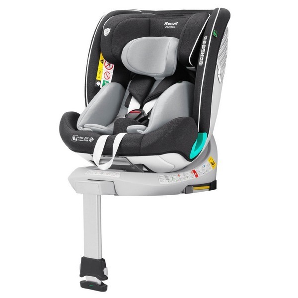 Автокрісло CARRELLO Revolt CRL-15805 Sky Grey i-Size 40-150см ISOFIX, поворот, опор.стійка /1/ (шт.)
