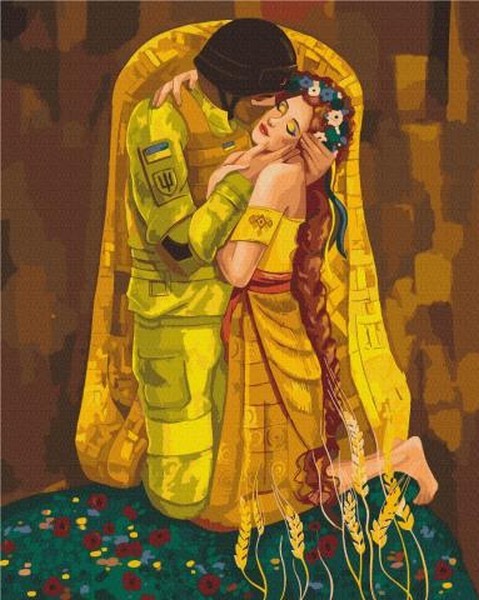 Картина за номерами "В надійних обіймах", 40*50, KIDS Line ZB.64022 (шт.)
