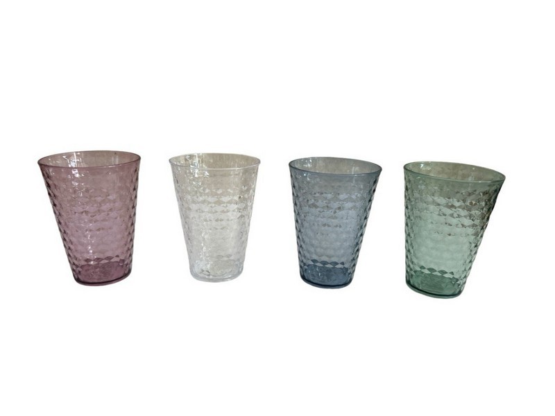 Склянка пл. прозор. №049 (0137) (11*8см) 350мл (600) (шт.)