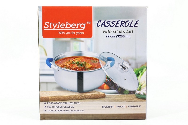 0744 Каструля 22 см 0744 (шт.)