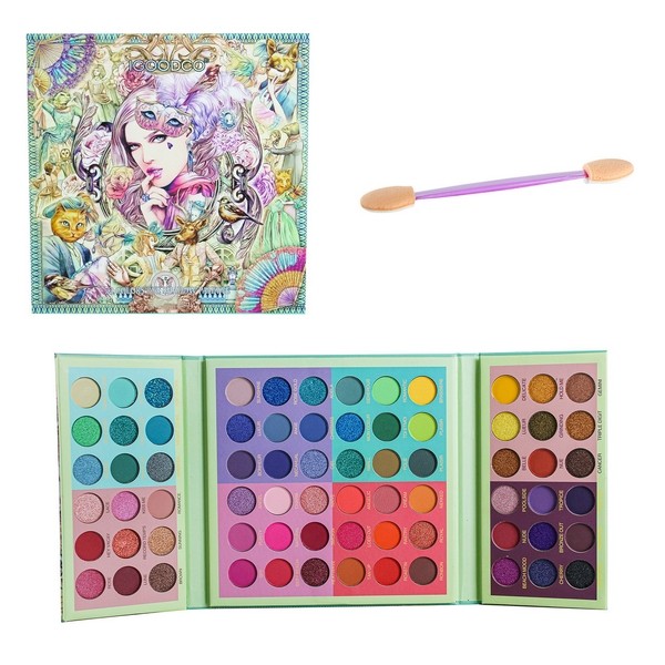 Косметика арт. LK5107 (144шт/12)  палетка тіней для повік, короб. 17,3*17,6*1,5 см (шт.)