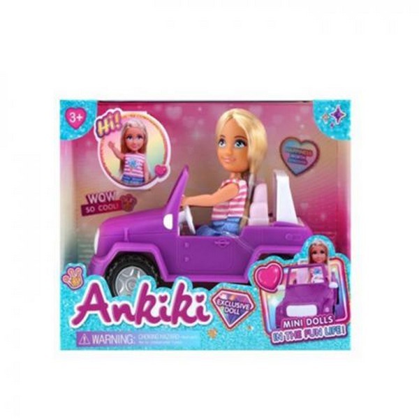 Лялька 606013 (48шт) 13см, машина 15см, в кор-ці, 18-14-10см (шт.)