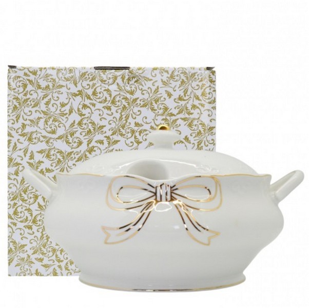 4289 Супник з ручками Білий Бант 4289 (шт.)