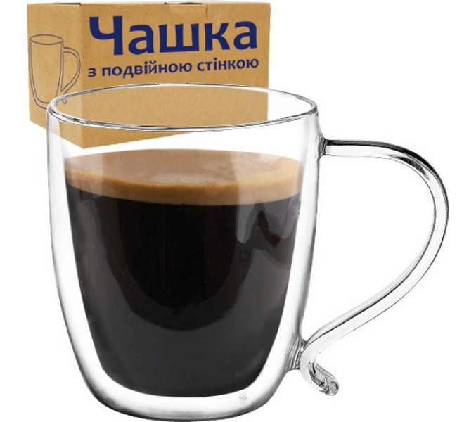 202-26 Чашка з подвійною стінкою 540мл 202-26 (шт.)