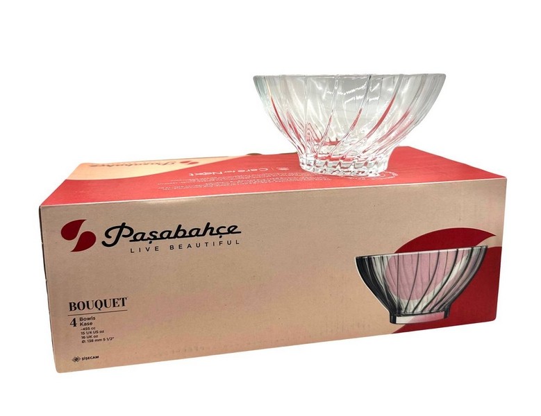 Букет салатник d-13см, v-475мл (под.уп.) н-р4шт 530024 (шт.)