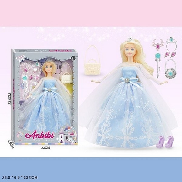 Лялька 29см WX218-2 з аксес.кор.33,5*6,5*23 /48/ (шт.)