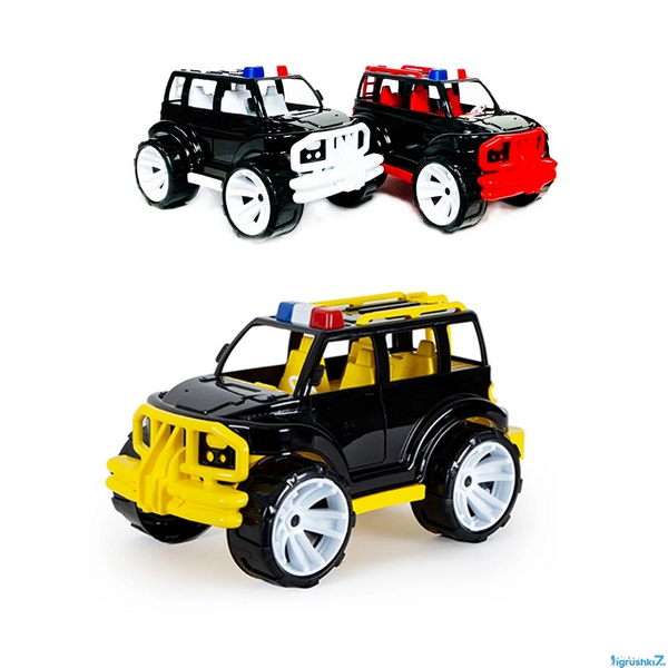 Іграшка дитяча "Позашляховик  класичний малий арт.331  чорний кузов Бамсік (шт.)