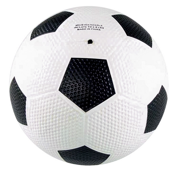 М'яч футбольний BT-FB-0209 гумовий гольф 420г 1кол./30/ (шт.)