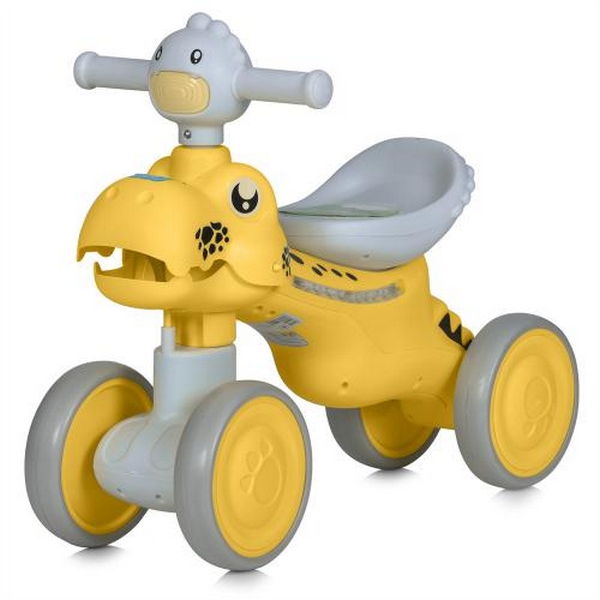 Каталка-толокар M 6025E-6 (1шт) EVA, музика, світло, жовтий (шт.)