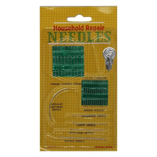 Голки №RNP-27-2 (№27) на листі 27шт з 1крив. іг. у пор. пач. 36шт (1440) (шт.)