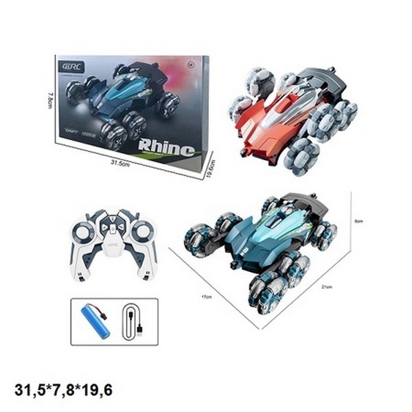 Р.К.Трюкач 6-коліс. FK842 акум.USB.2кол.кор.31,5*7,8*19,6 /24/ (шт.)