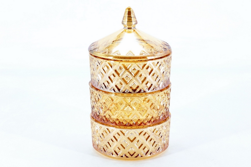 3927 Ємність для солодощів золото 3927 (шт.)