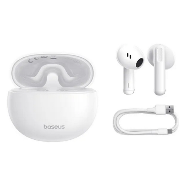 Навушники безпровідні TWS Baseus Bowie E12 True Wireless Earphones white A00059801216-Z1 (шт.)