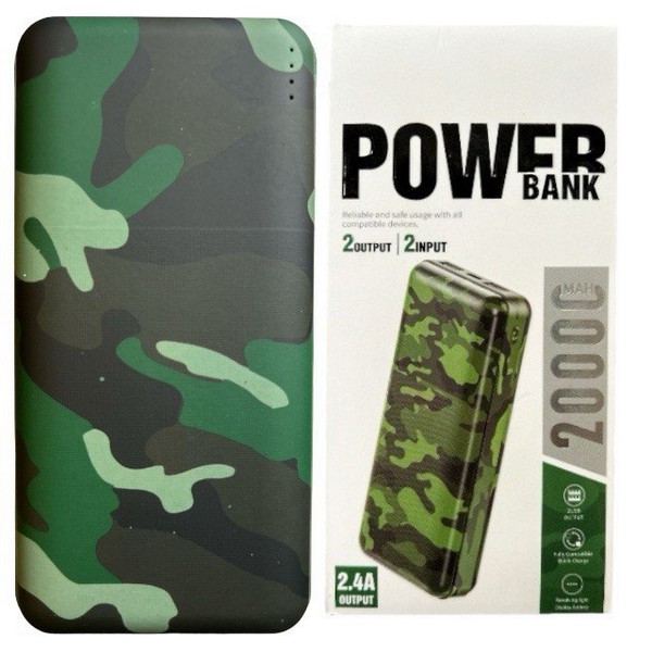 Портативний зовнішній акумулятор 20000mAh (5864) (шт.)