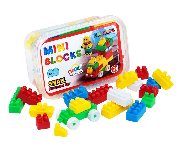 Конструктор "Mini Blocks №7" арт 116/7 , ( 50 деталей в коробочці)  Набір дитячий, Бамсик (шт.)