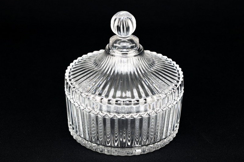 009 TG Скляна цукерниця 14,5 х 15 см 009 TG (шт.)